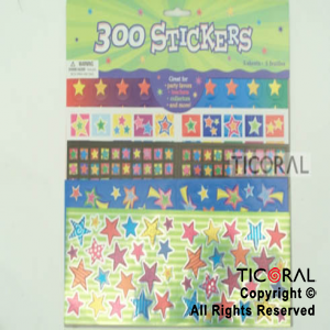 STICKER ESTRELLAS (300UNID) HS5283-2 x 12